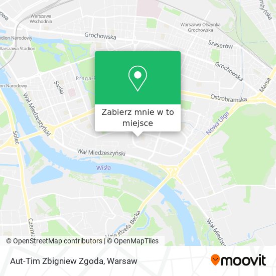 Mapa Aut-Tim Zbigniew Zgoda