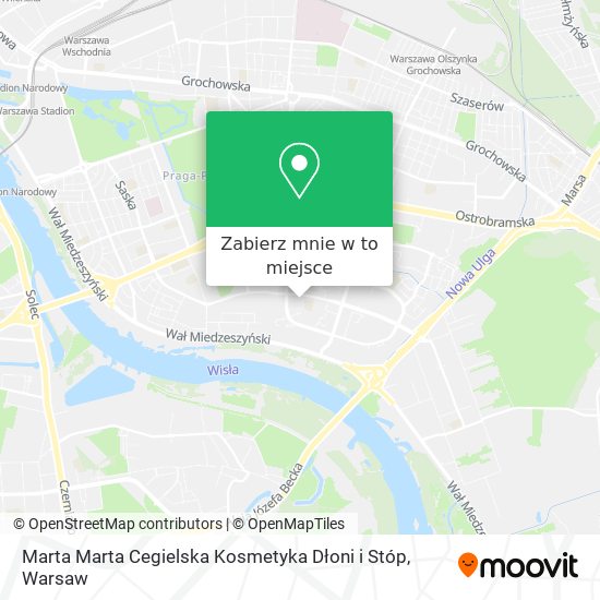 Mapa Marta Marta Cegielska Kosmetyka Dłoni i Stóp