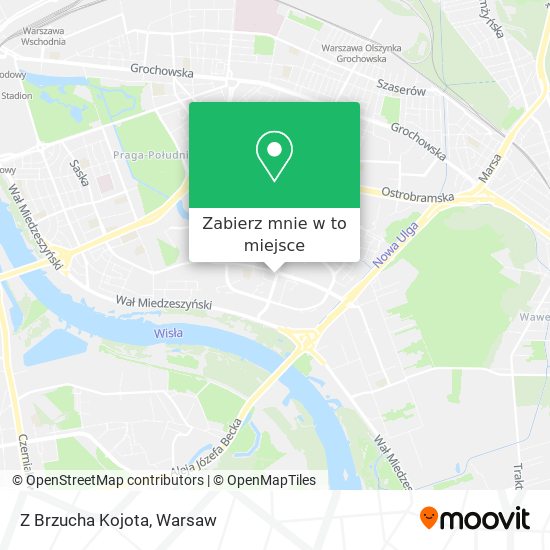 Mapa Z Brzucha Kojota