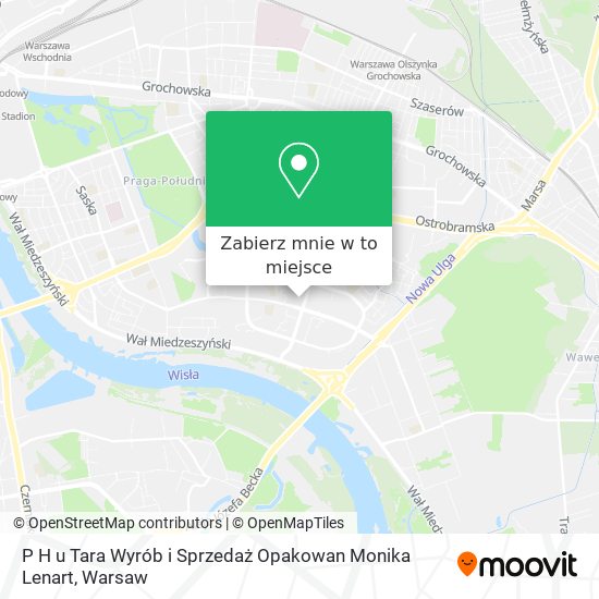 Mapa P H u Tara Wyrób i Sprzedaż Opakowan Monika Lenart