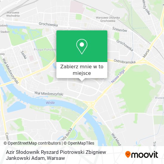 Mapa Azir Słodownik Ryszard Piotrowski Zbigniew Jankowski Adam