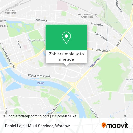 Mapa Daniel Łojek Multi Services