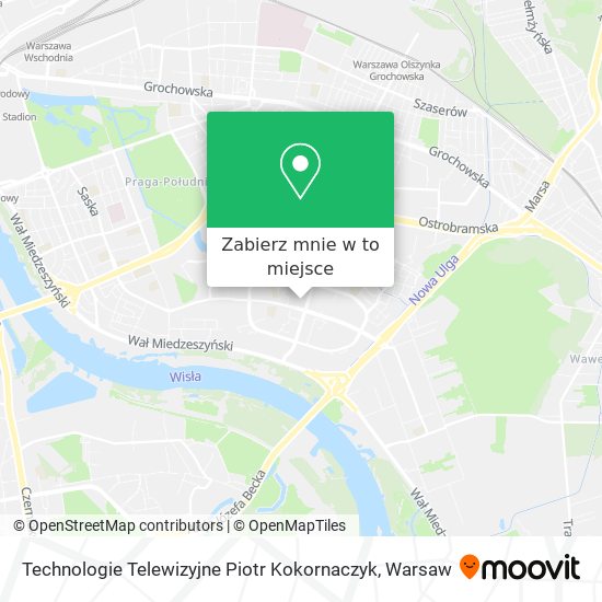 Mapa Technologie Telewizyjne Piotr Kokornaczyk