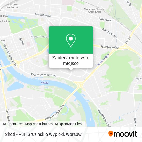 Mapa Shoti - Puri Gruzińskie Wypieki