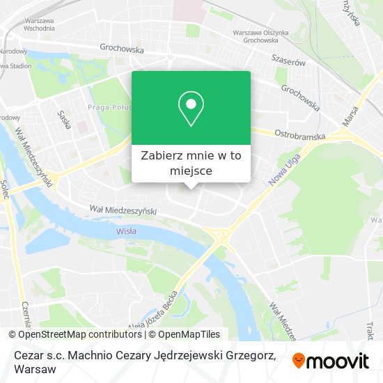 Mapa Cezar s.c. Machnio Cezary Jędrzejewski Grzegorz