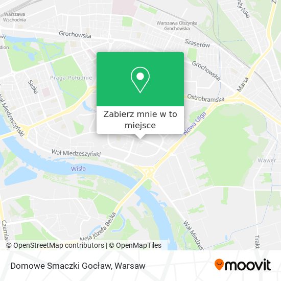 Mapa Domowe Smaczki Gocław