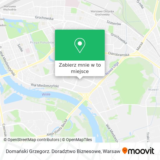 Mapa Domański Grzegorz. Doradztwo Biznesowe