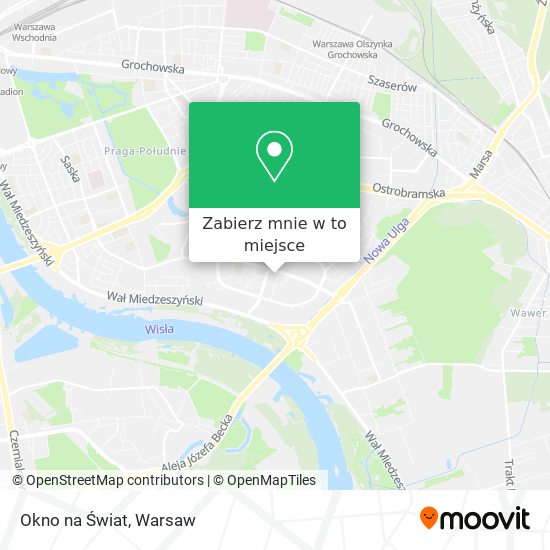 Mapa Okno na Świat