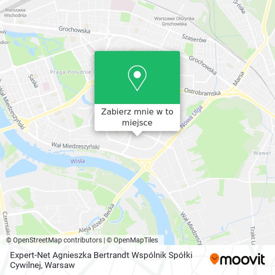 Mapa Expert-Net Agnieszka Bertrandt Wspólnik Spółki Cywilnej