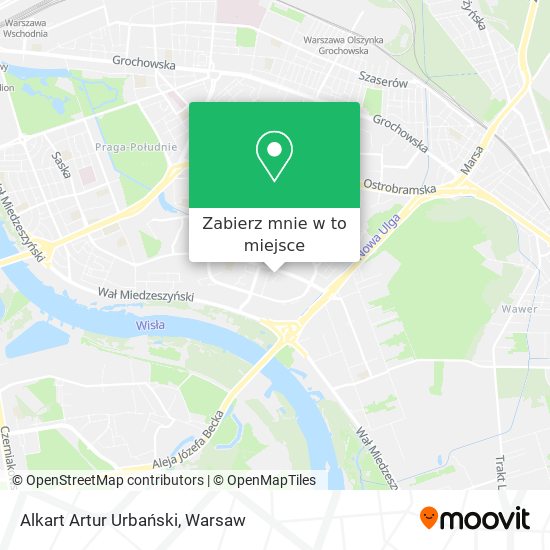 Mapa Alkart Artur Urbański