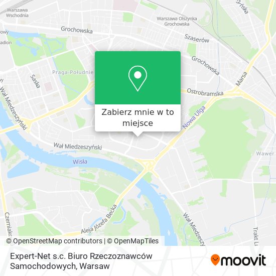 Mapa Expert-Net s.c. Biuro Rzeczoznawców Samochodowych