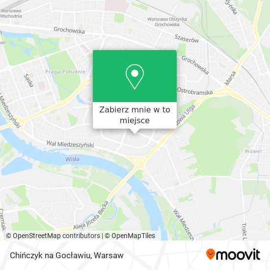 Mapa Chińczyk na Gocławiu