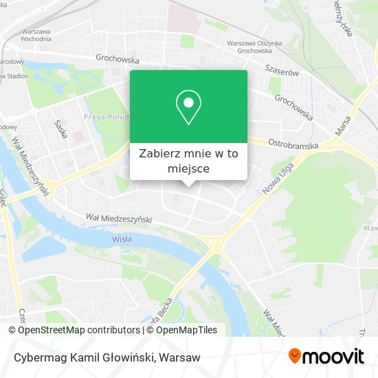 Mapa Cybermag Kamil Głowiński