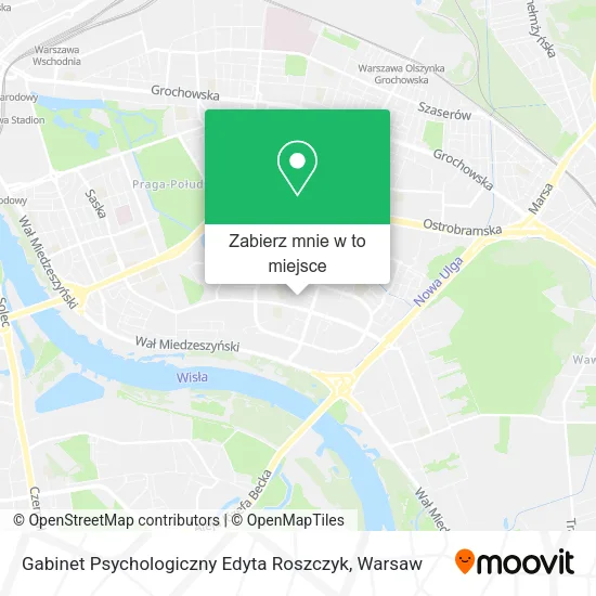 Mapa Gabinet Psychologiczny Edyta Roszczyk