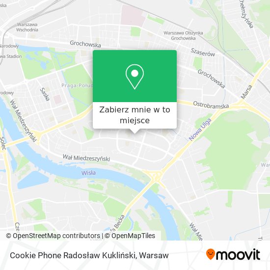 Mapa Cookie Phone Radosław Kukliński