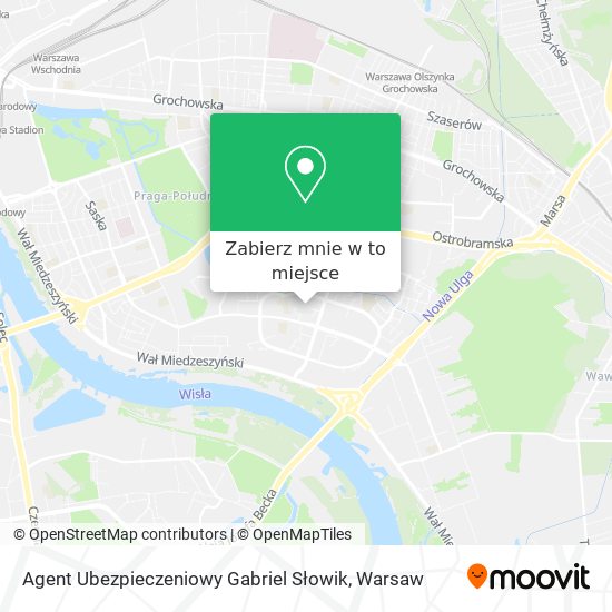 Mapa Agent Ubezpieczeniowy Gabriel Słowik