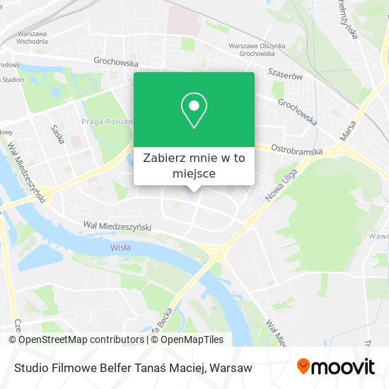 Mapa Studio Filmowe Belfer Tanaś Maciej