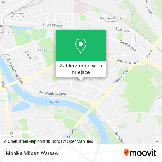 Mapa Monika Miłosz