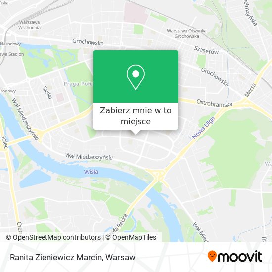 Mapa Ranita Zieniewicz Marcin