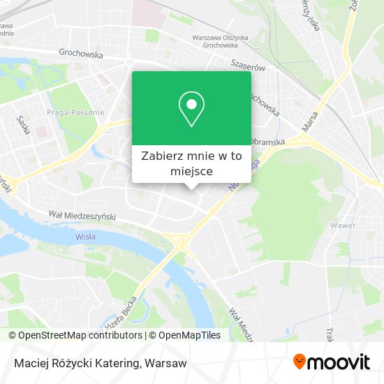 Mapa Maciej Różycki Katering