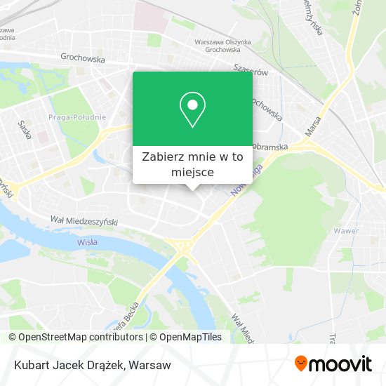 Mapa Kubart Jacek Drążek