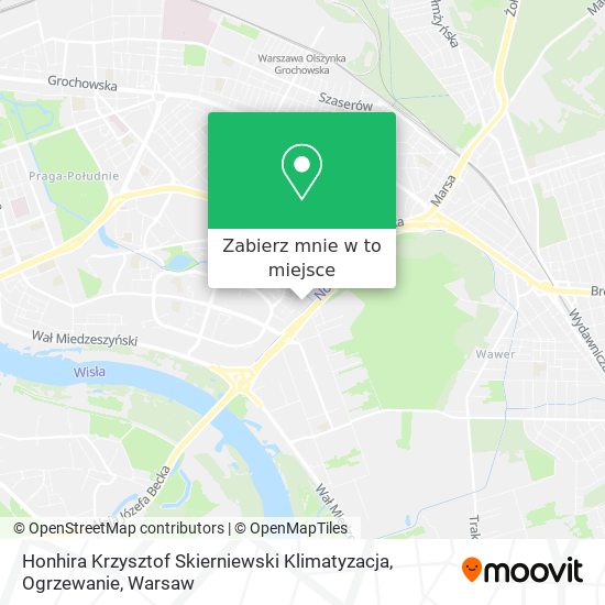 Mapa Honhira Krzysztof Skierniewski Klimatyzacja, Ogrzewanie