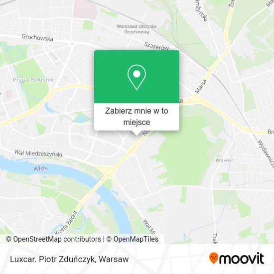 Mapa Luxcar. Piotr Zduńczyk
