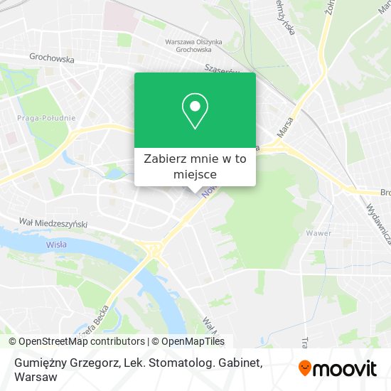 Mapa Gumiężny Grzegorz, Lek. Stomatolog. Gabinet