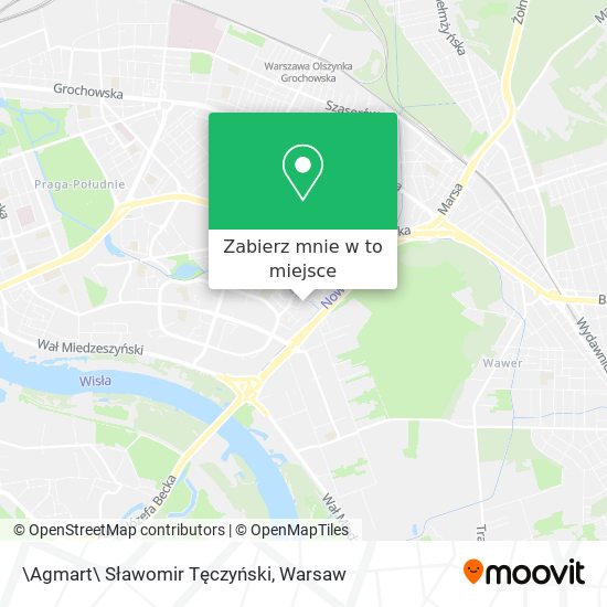 Mapa \Agmart\ Sławomir Tęczyński