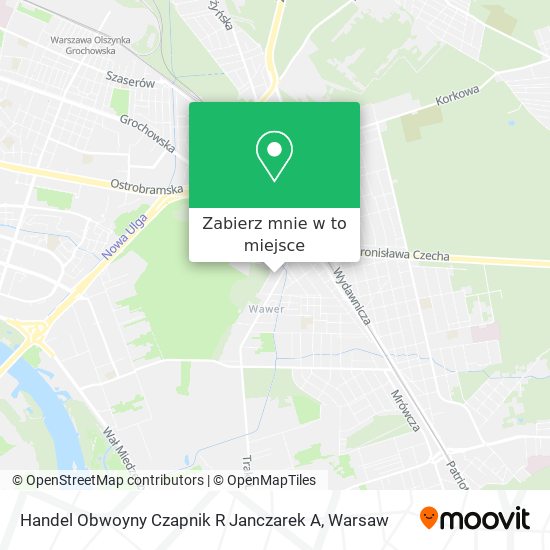 Mapa Handel Obwoyny Czapnik R Janczarek A