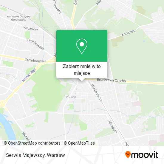 Mapa Serwis Majewscy