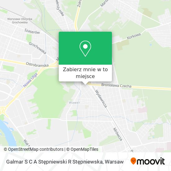 Mapa Galmar S C A Stępniewski R Stępniewska