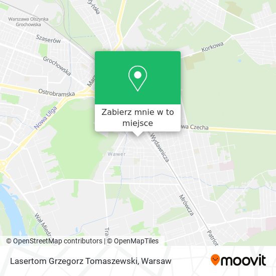 Mapa Lasertom Grzegorz Tomaszewski