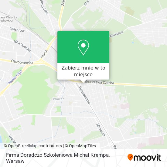 Mapa Firma Doradczo Szkoleniowa Michał Krempa