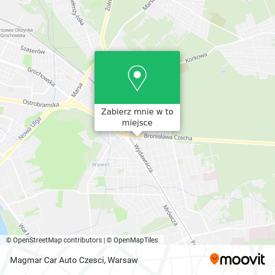 Mapa Magmar Car Auto Czesci