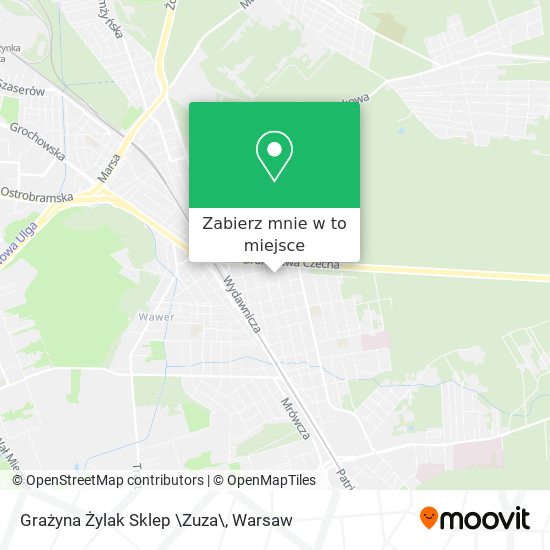 Mapa Grażyna Żylak Sklep \Zuza\