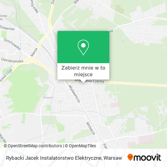 Mapa Rybacki Jacek Instalatorstwo Elektryczne