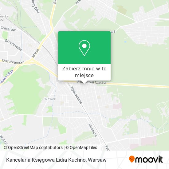 Mapa Kancelaria Księgowa Lidia Kuchno