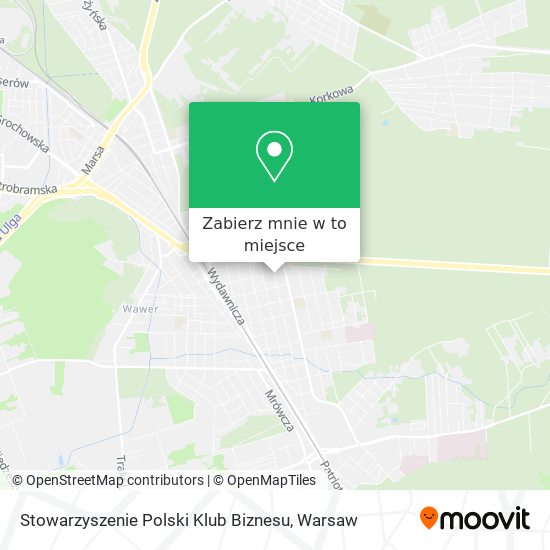 Mapa Stowarzyszenie Polski Klub Biznesu