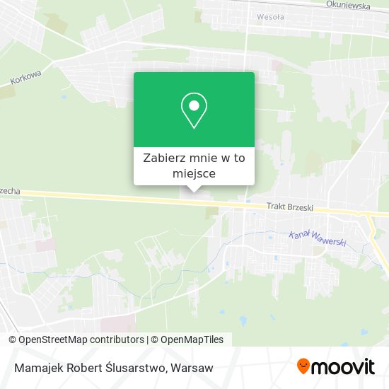 Mapa Mamajek Robert Ślusarstwo