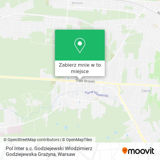 Mapa Pol Inter s.c. Godziejewski Włodzimierz Godziejewska Grażyna