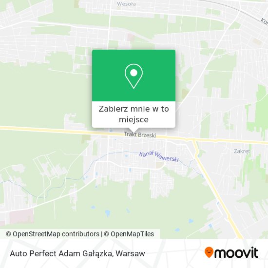 Mapa Auto Perfect Adam Gałązka