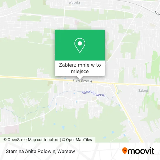 Mapa Stamina Anita Polowin
