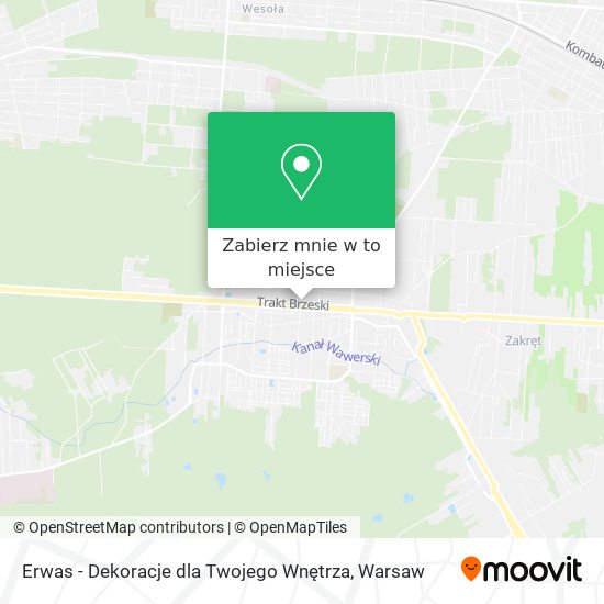 Mapa Erwas - Dekoracje dla Twojego Wnętrza