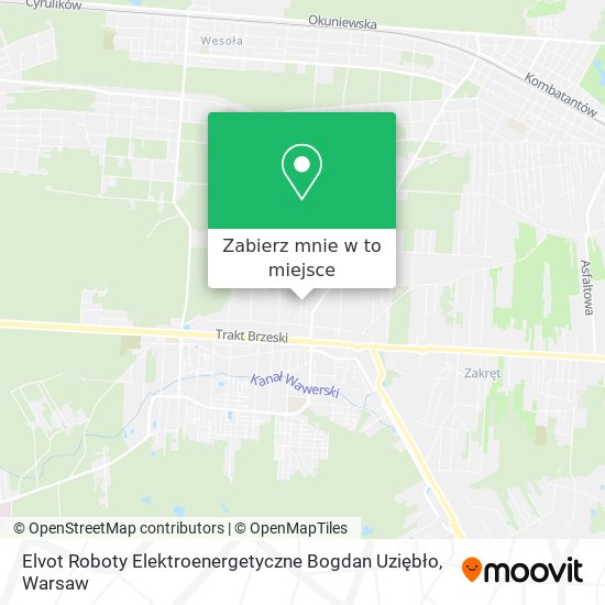 Mapa Elvot Roboty Elektroenergetyczne Bogdan Uziębło