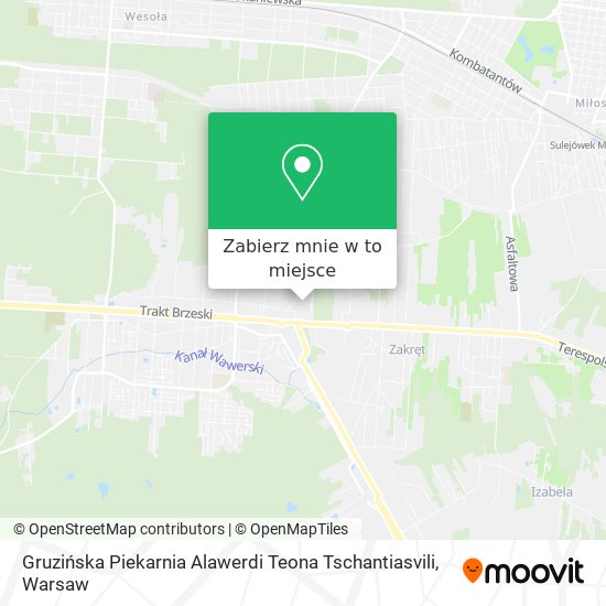 Mapa Gruzińska Piekarnia Alawerdi Teona Tschantiasvili