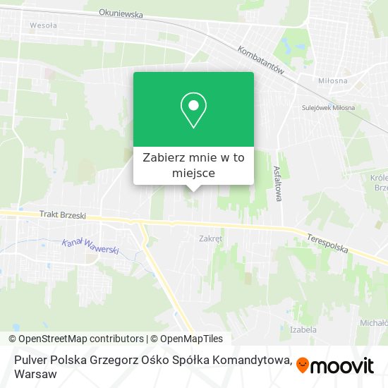 Mapa Pulver Polska Grzegorz Ośko Spółka Komandytowa