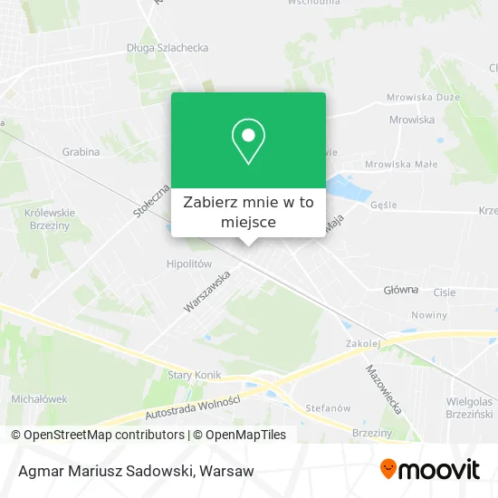 Mapa Agmar Mariusz Sadowski