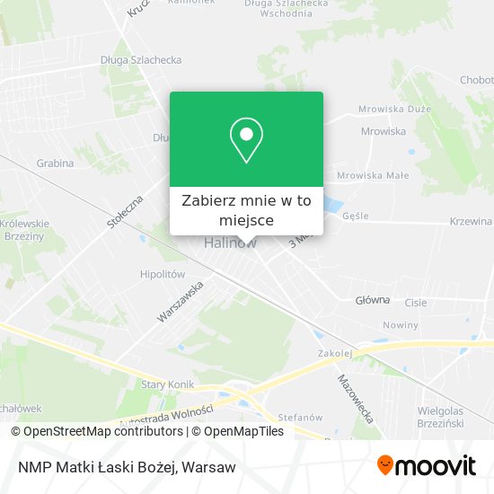 Mapa NMP Matki Łaski Bożej