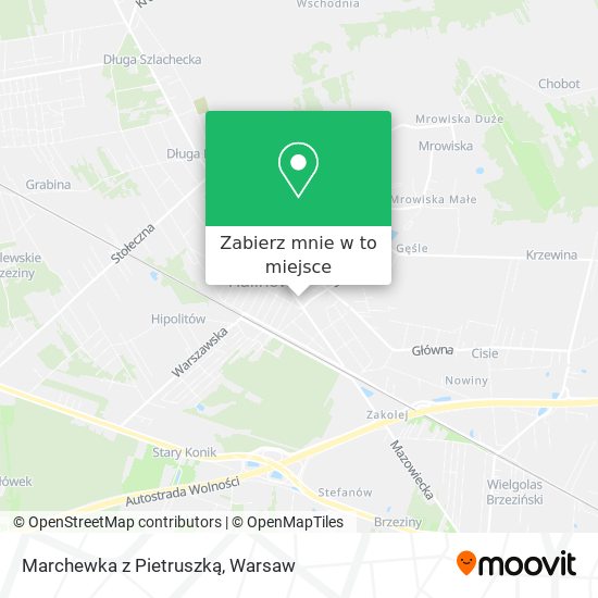 Mapa Marchewka z Pietruszką